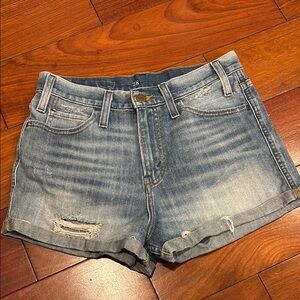 Levi’s high rise Denim Blue Women's Shorts